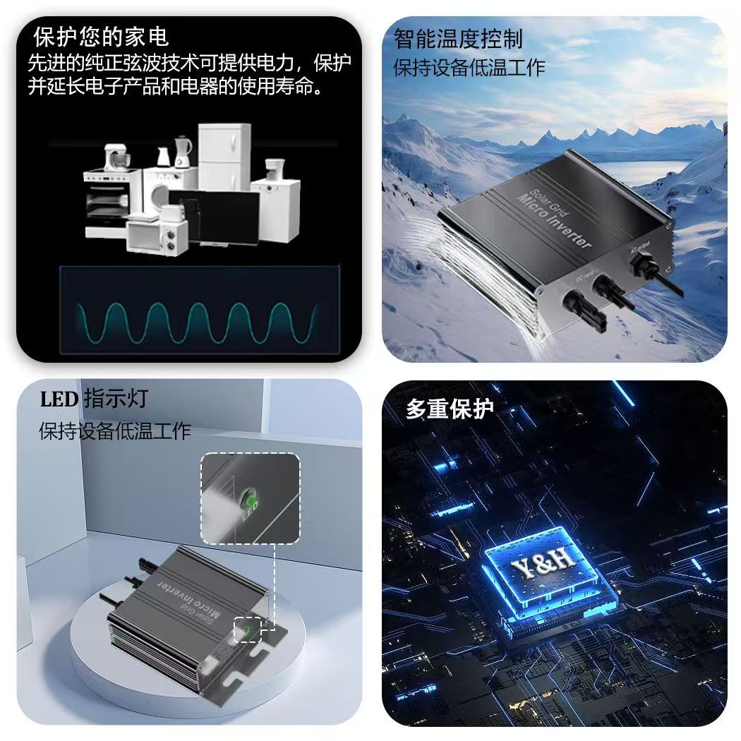 Renewable Energy Yes Please - MPPT Solar Inverter Smart Micro PV