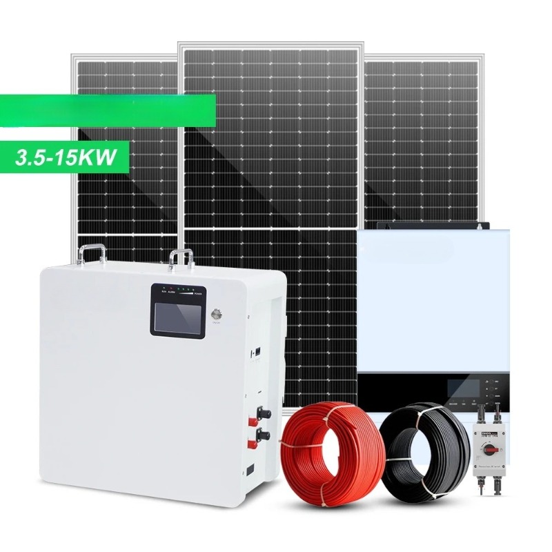 Renewable Energy Use - 5-10kw Wall Mounted Solar Panel Kit