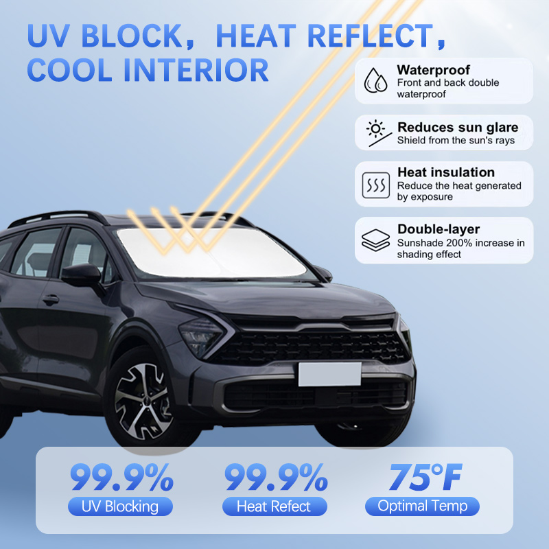 Renewable Energy Engineering - Car Windshield Sun Shade For KIA