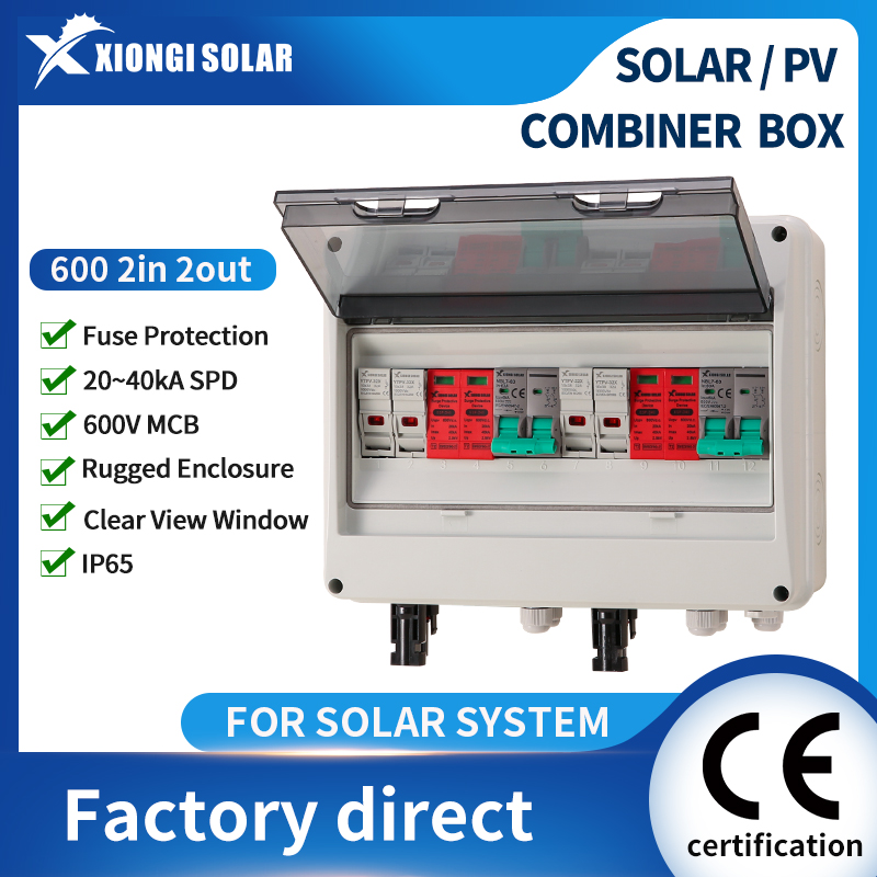Renewable Energy Systems - Full Copper Wire PV Combiner Box