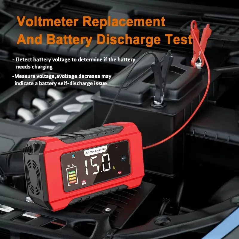 12V 15A 24V 8A Car Motorcycle  - Agm Deep Cycle Battery ulasan dan harga