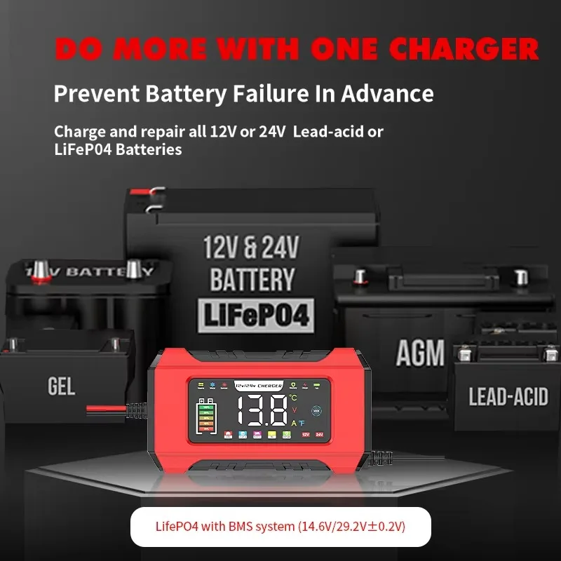 12V 15A 24V 8A Car Motorcycle  - Agm Deep Cycle Battery ulasan dan harga