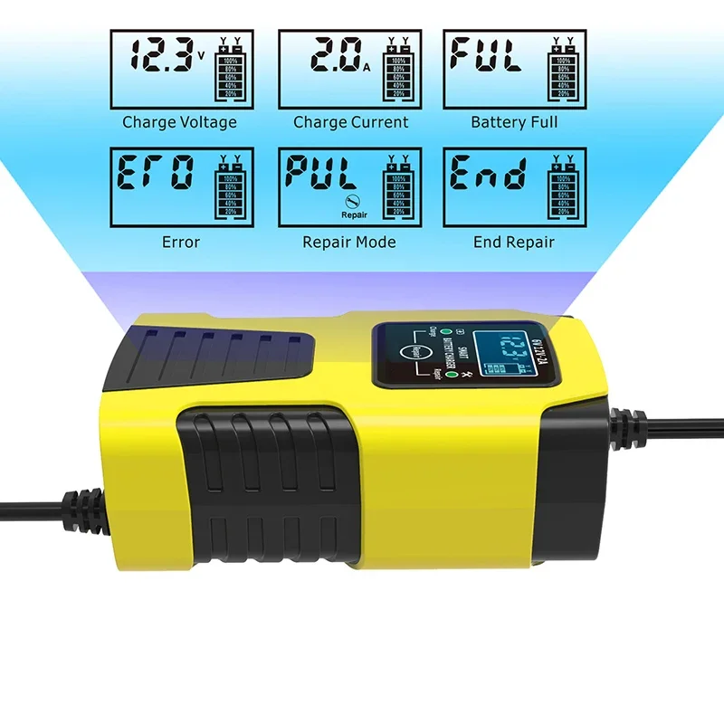 New Protable Automatic 2A 6V 1 - Agm Deep Cycle Battery ulasan dan harga
