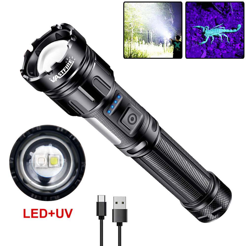 Type-c LED/UV Powerful  Flashl - Agm Deep Cycle Battery ulasan dan harga