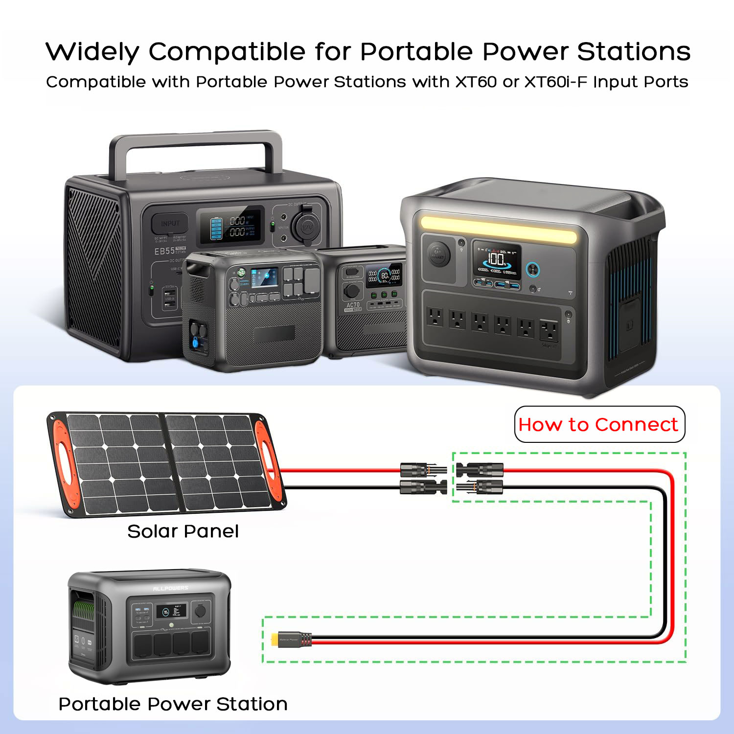 6m/3m/1.5m XT60 to Solar Panel - Renewable Energy Systems ulasan dan harga