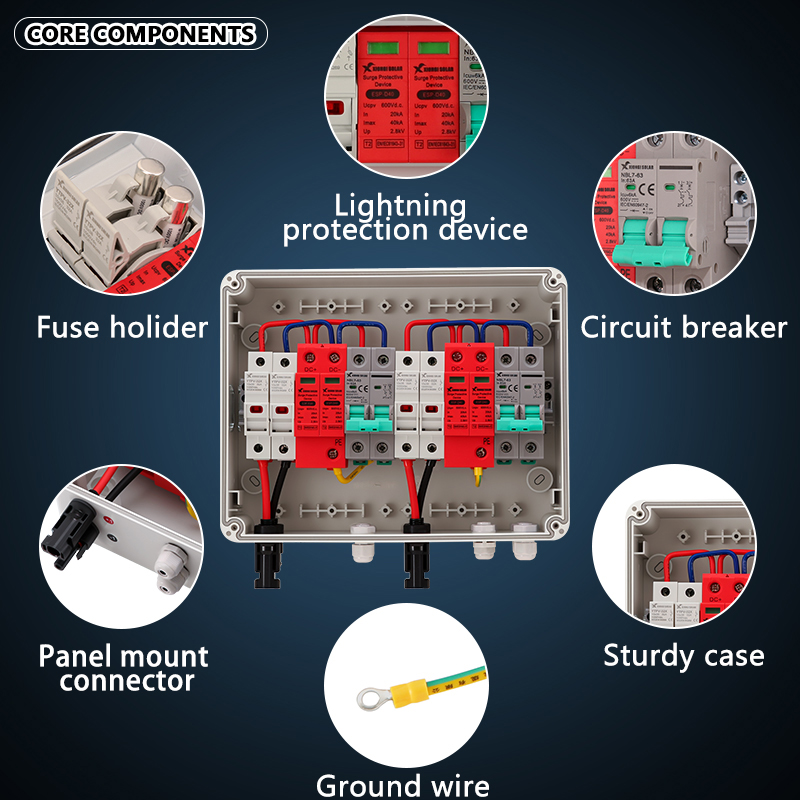 Full Copper Wire PV Combiner B - Renewable Energy Systems ulasan dan harga