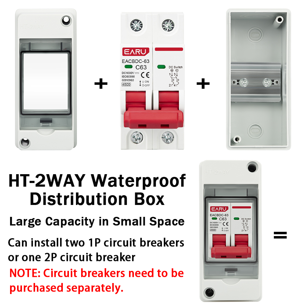 HT-2 IP65 Waterproof Distribut - Renewable Energy Systems ulasan dan harga